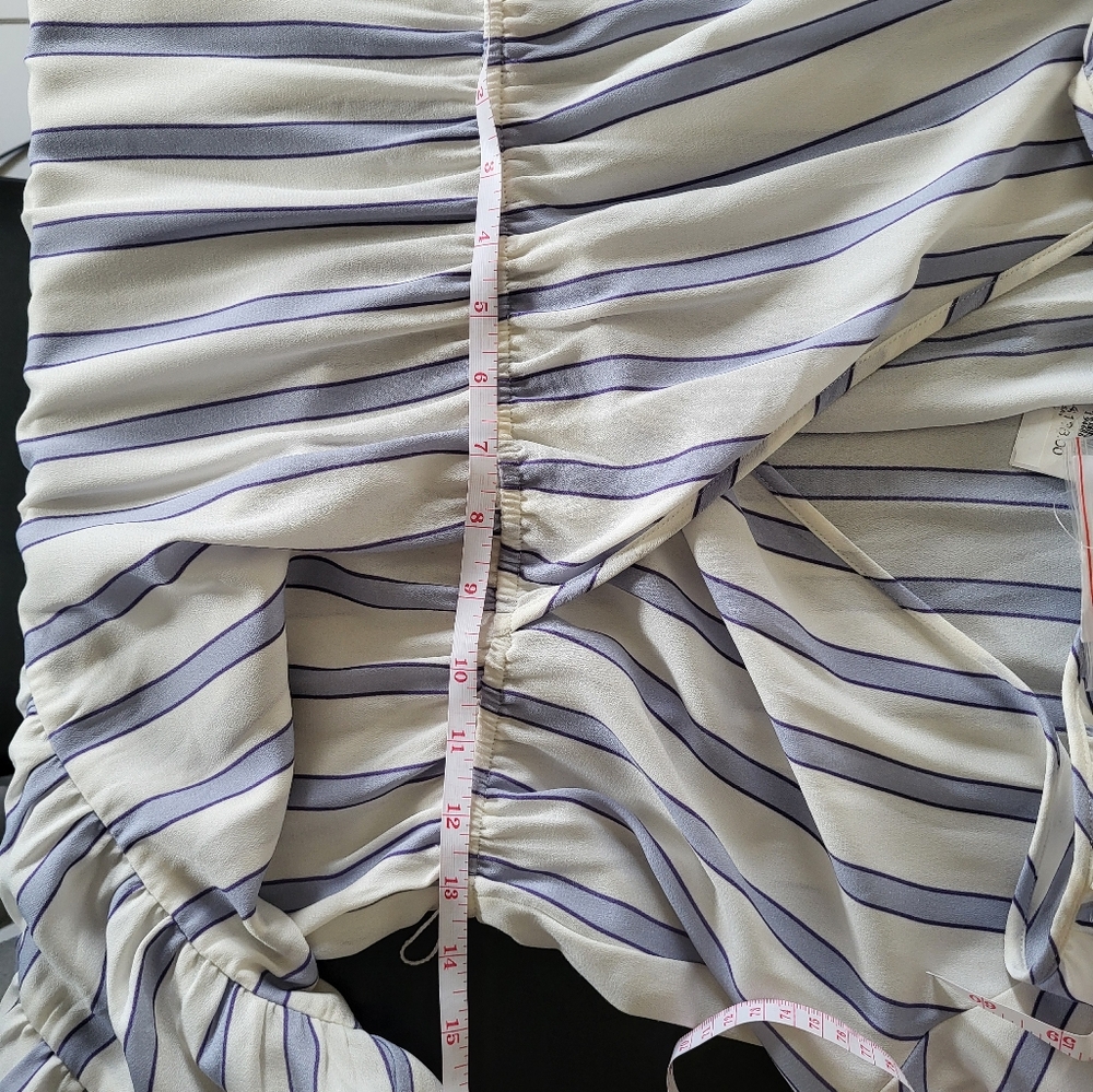 GABBY SKYE Striped Blue and White Dress - Picture 12 of 14